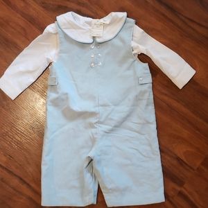 Lavendar Blue, Boys courderoy set. 3 months